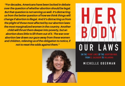 Professor Michelle Oberman's book,