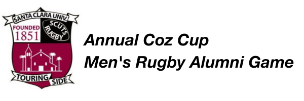 Annual Coz Cup Men's Rugby Alumni Game Header Image