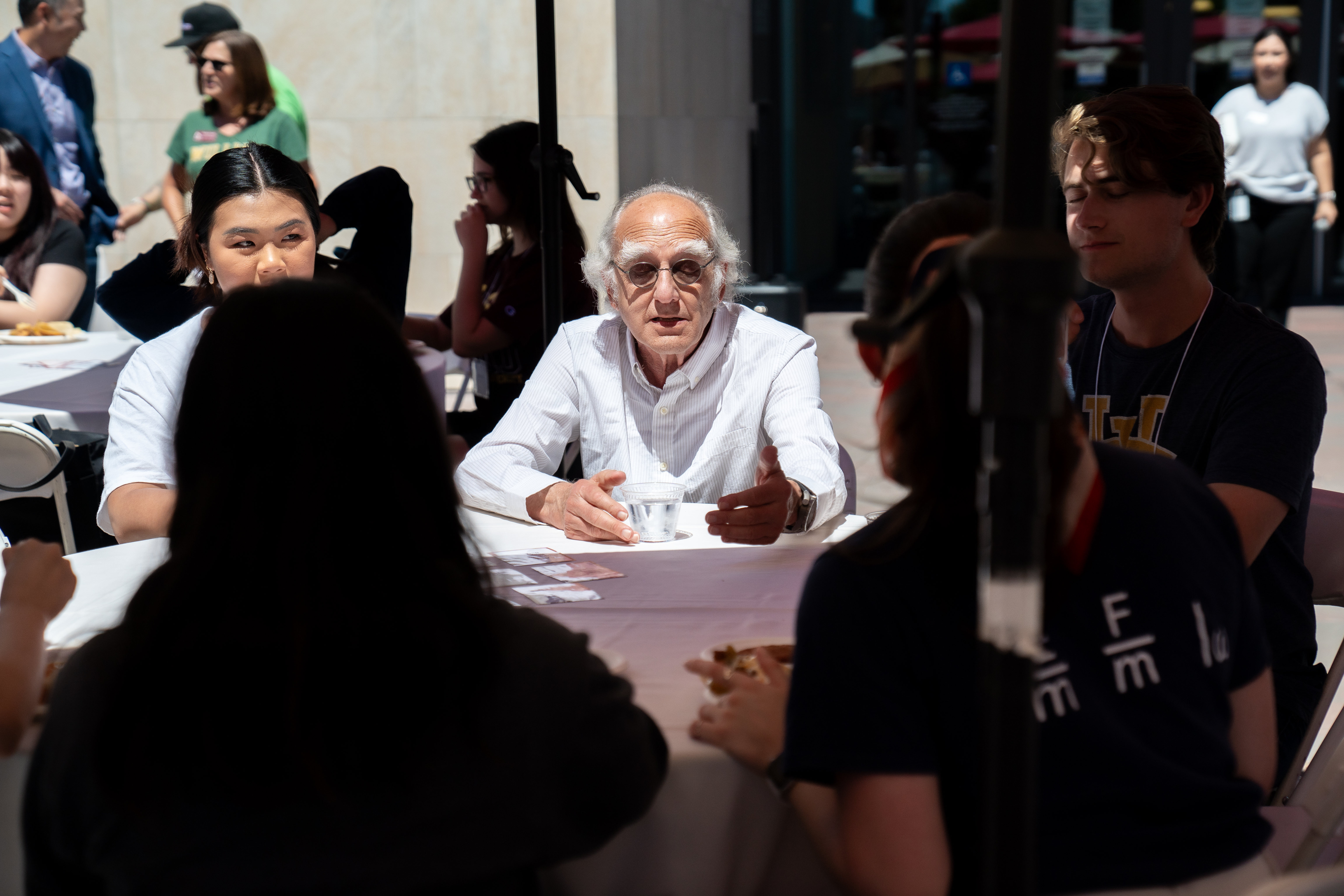 Howard Charney and Students