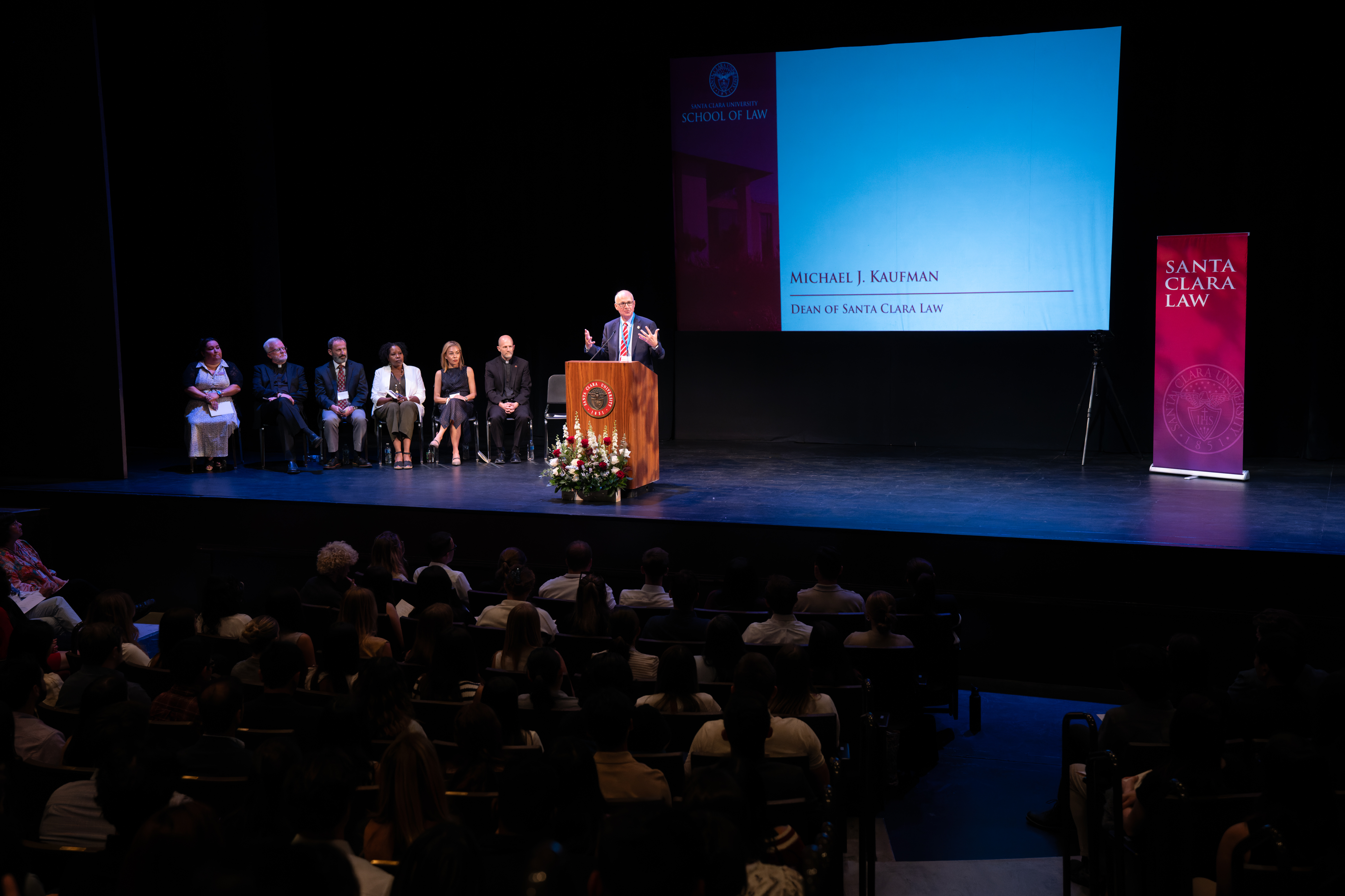 Dean Kaufman Speaking at Convocation