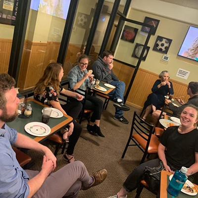 Department of History Pizza w Profs 2019