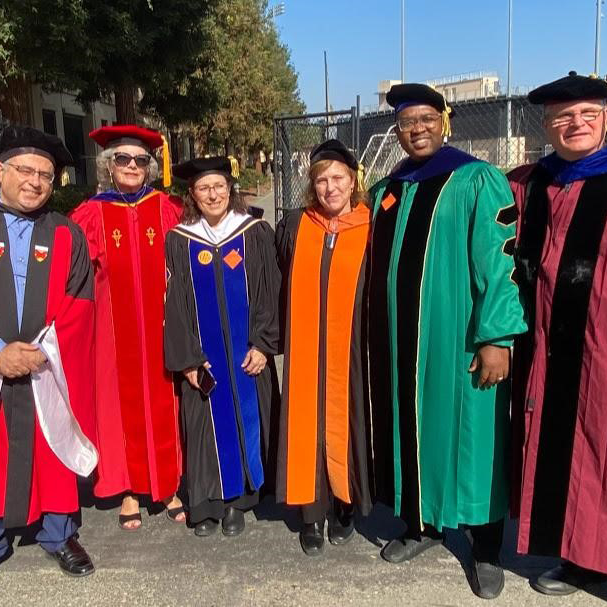 History faculty at the 2022 inauguration of Julie Sullivan