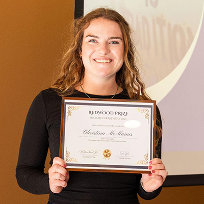 Christina McManus, class of 2025