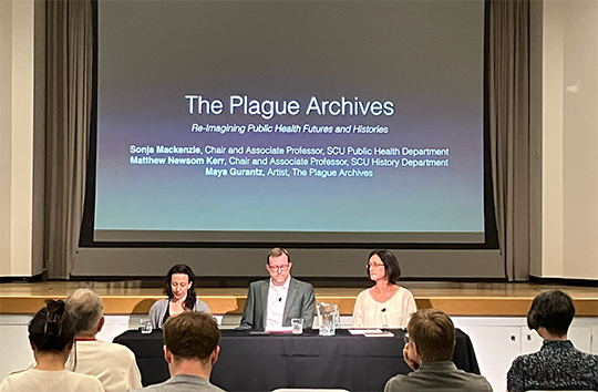 Matthew Newsom Kerr and panel