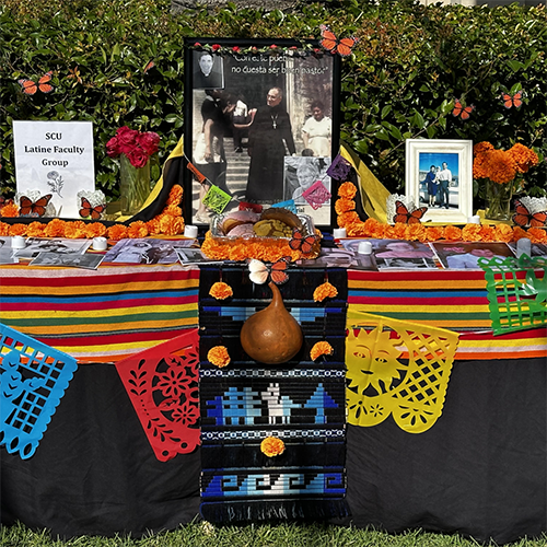 Third annual camino de los muertos table