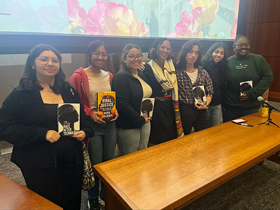 Students with Ruha Benjamin
