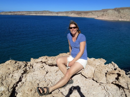 Virginia on Isla Espiritu Santo in Baja California