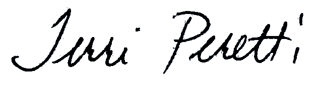 Terri Peretti signature